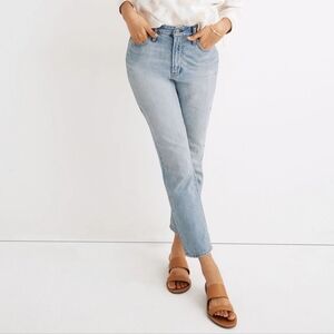 Madewell Blue High Rise The Curvy Perfect Vintage Jeans
